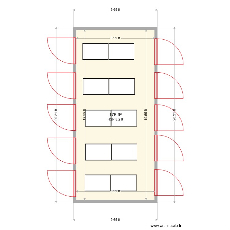 Hera KC Large. Plan de 0 pièce et 0 m2