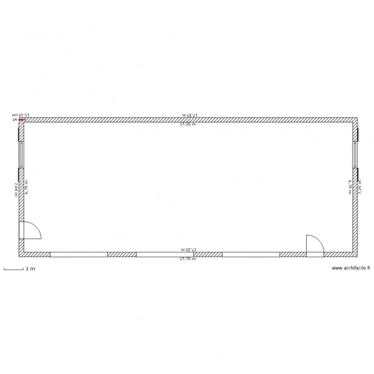 garage triple. Plan de 0 pièce et 0 m2