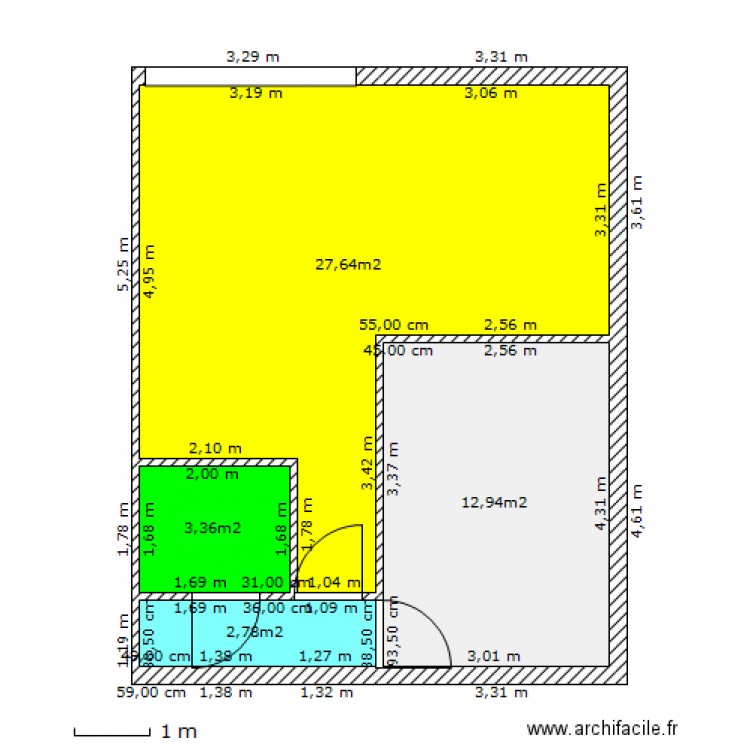 Plan. Plan de 0 pièce et 0 m2