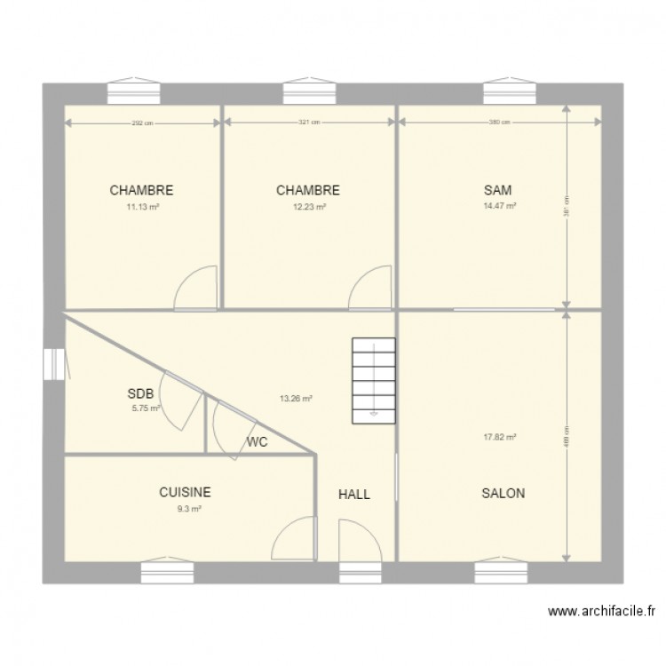 PLAN ABANOZ RDC. Plan de 0 pièce et 0 m2