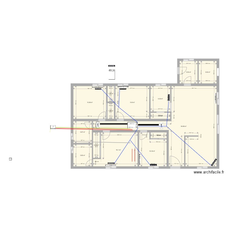 Maison Beniganim 4. Plan de 0 pièce et 0 m2