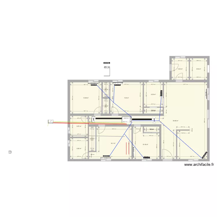 Maison Beniganim 4. Plan de Maison Beniganim 4. Plan de