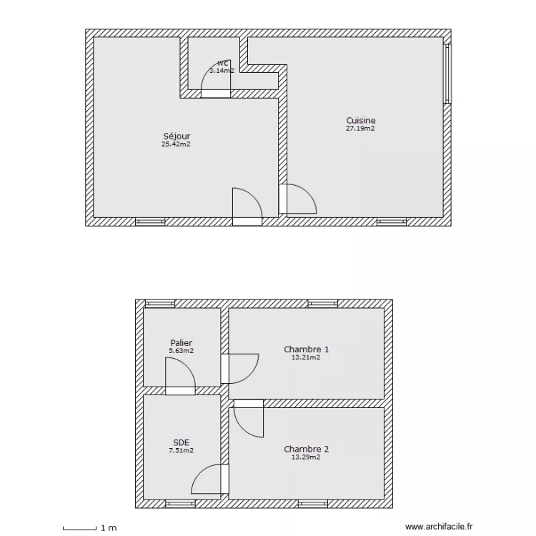 Le Bourg, 61130 Dame Marie. Plan de 