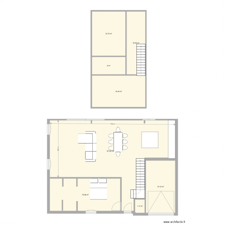 st caprais. Plan de 0 pièce et 0 m2