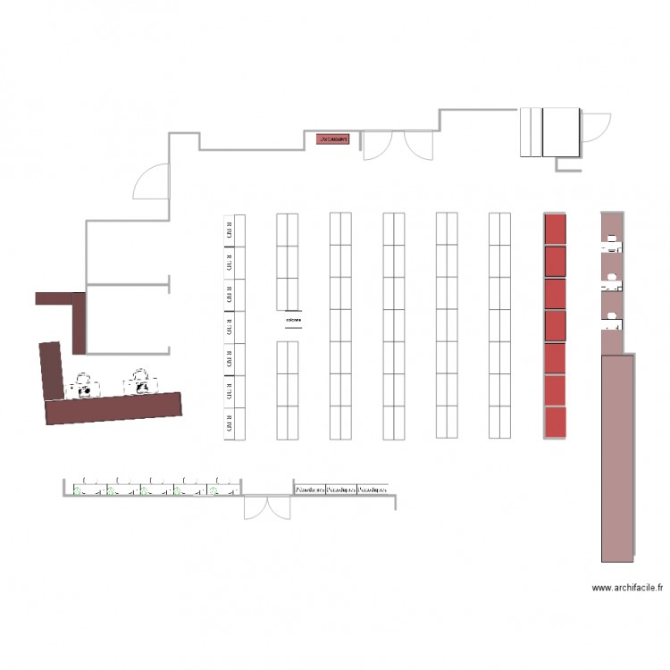 Salle 2 30STG V13. Plan de 0 pièce et 0 m2