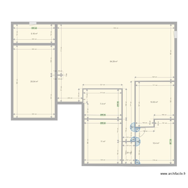 LADRAT. Plan de 0 pièce et 0 m2