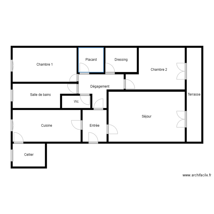 0133B204LG038. Plan de 12 pièces et 129 m2