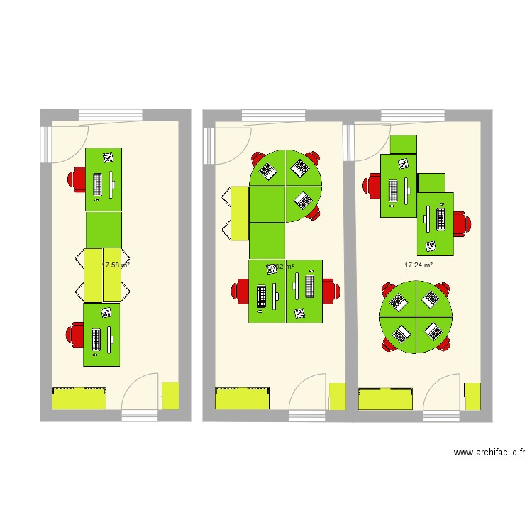 BUREAU FINAL. Plan de 0 pièce et 0 m2