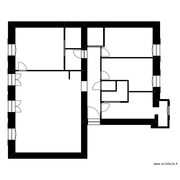 RAIMONDO. Plan de 11 pièces et 105 m2