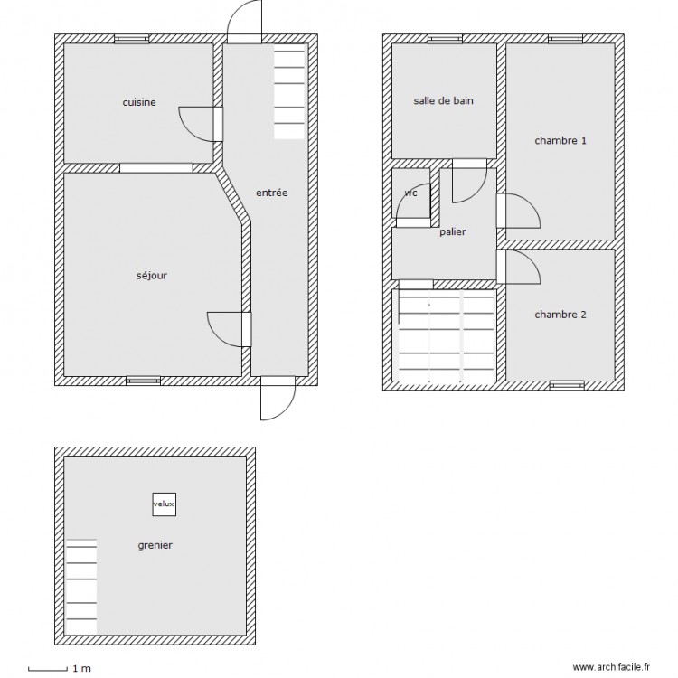 erensti. Plan de 0 pièce et 0 m2