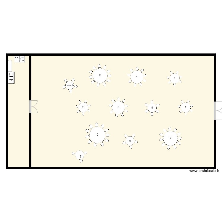 plantable. Plan de 0 pièce et 0 m2