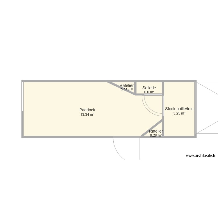 Caisse Paddock Pinsaguel 5. Plan de 0 pièce et 0 m2