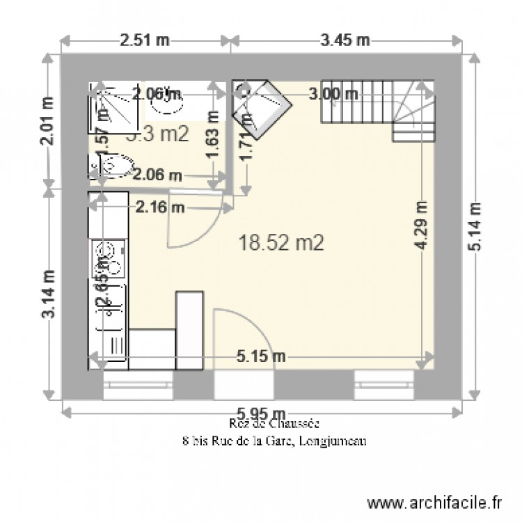 Plan. Plan de 0 pièce et 0 m2