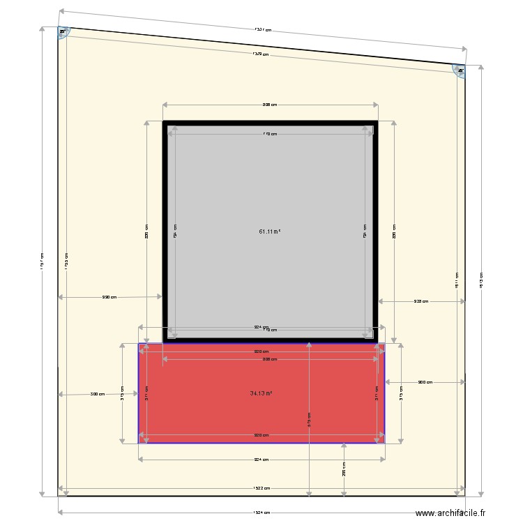 DAEMERS TERRAIN. Plan de 0 pièce et 0 m2