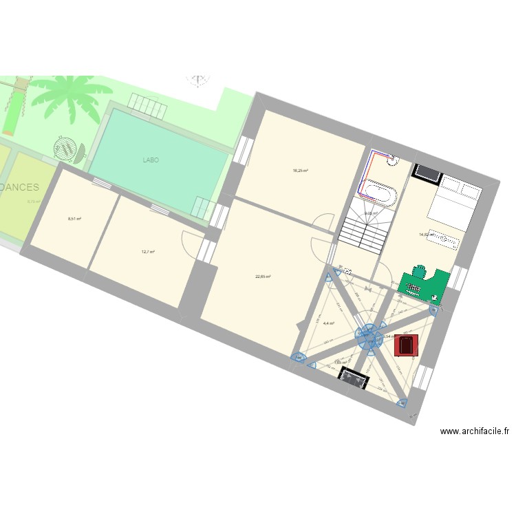 Chloé Bouchemaine Après v3. Plan de 0 pièce et 0 m2