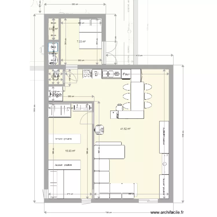 50m. Plan de 50m. Plan de