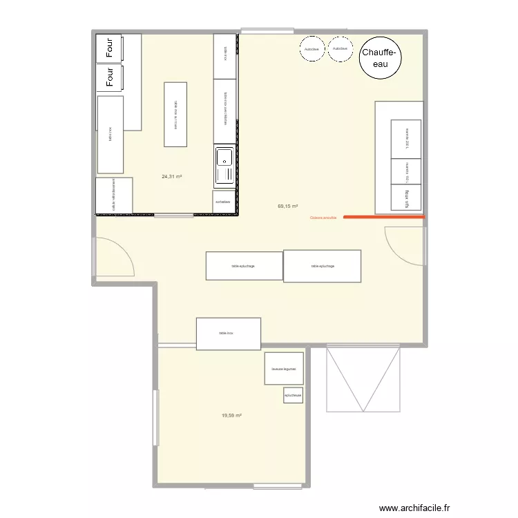 GAEC VERS LES CHAMPS  V2. Plan de 