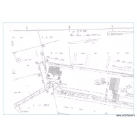 implantation maison gareoult  sur terrain