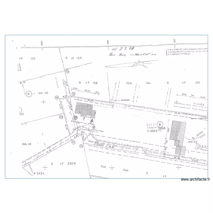 implantation maison gareoult sur terrain. Plan de implantation maison gareoult sur terrain. Plan de