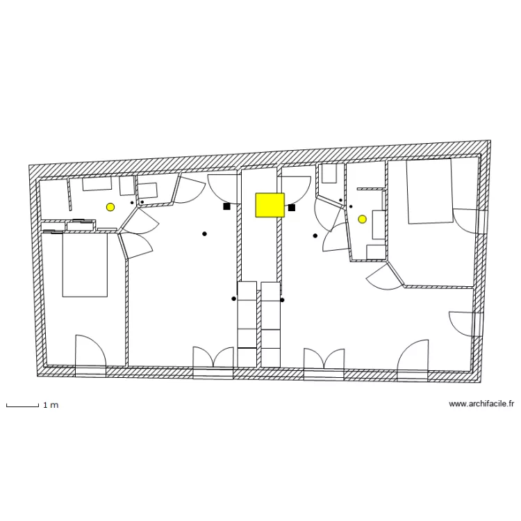 1 etage. Plan de 1 etage. Plan de