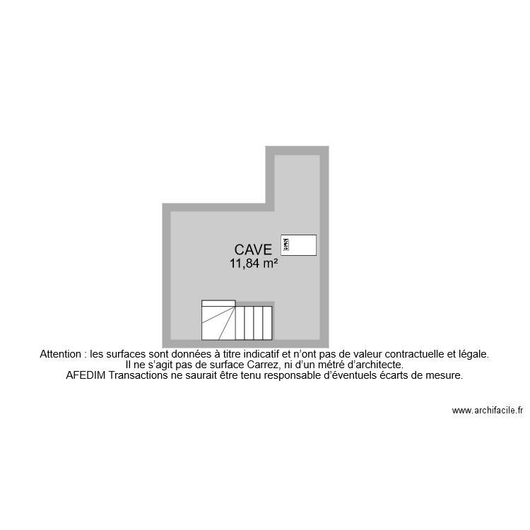 BI 7034 CAVE. Plan de 0 pièce et 0 m2