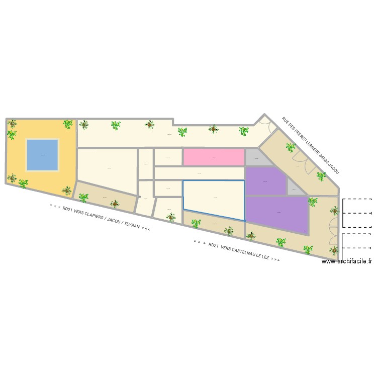 AK99 APPART MV 230823. Plan de 20 pièces et 914 m2