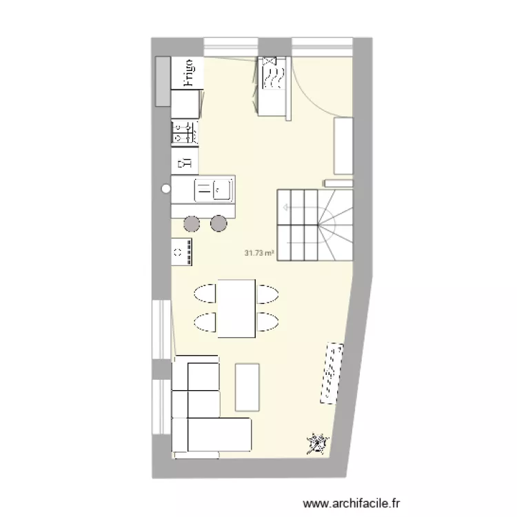 Maison rdc 4. Plan de 