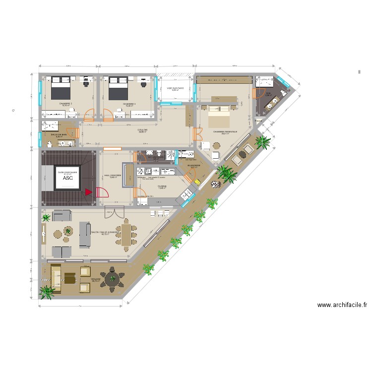 proposition plans Ngor . Plan de 0 pièce et 0 m2