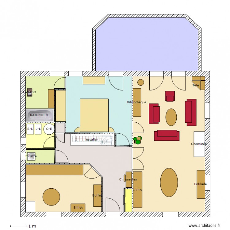 RDC SCK-LCC. Plan de 0 pièce et 0 m2