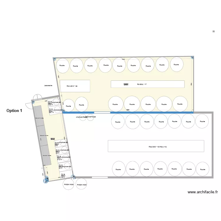 OPTION 1 Elevage 2. Plan de 