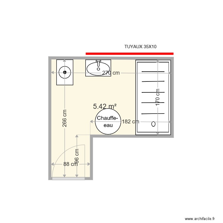 CHATEAU ODETTE . Plan de 0 pièce et 0 m2