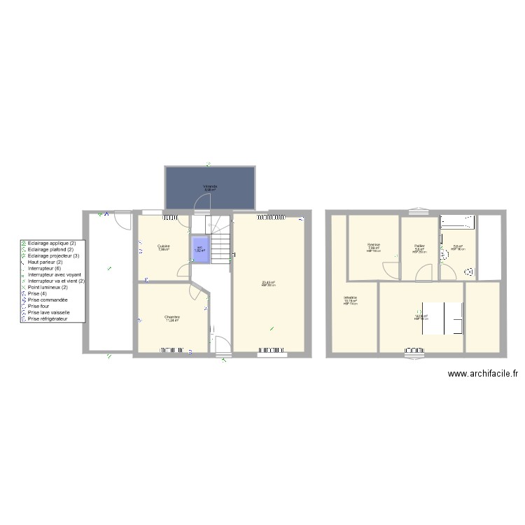 SLF1. Plan de 0 pièce et 0 m2