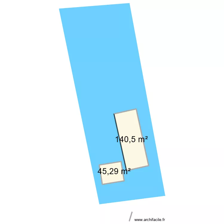 maison suisse. Plan de 2  et 186 m²
