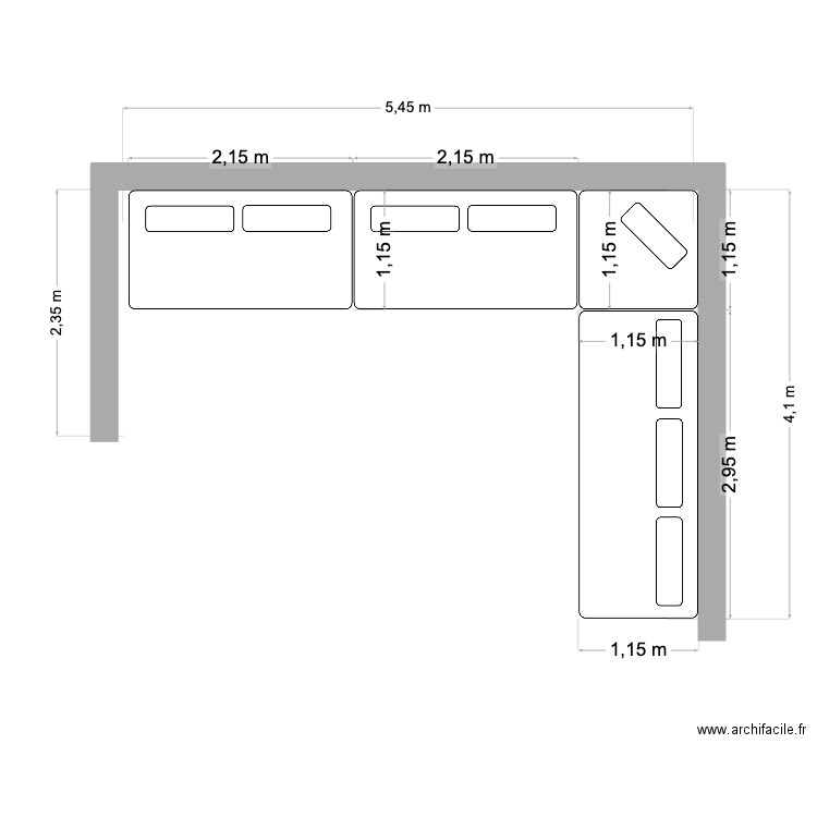 JEST L1. Plan de 0 pièce et 0 m2