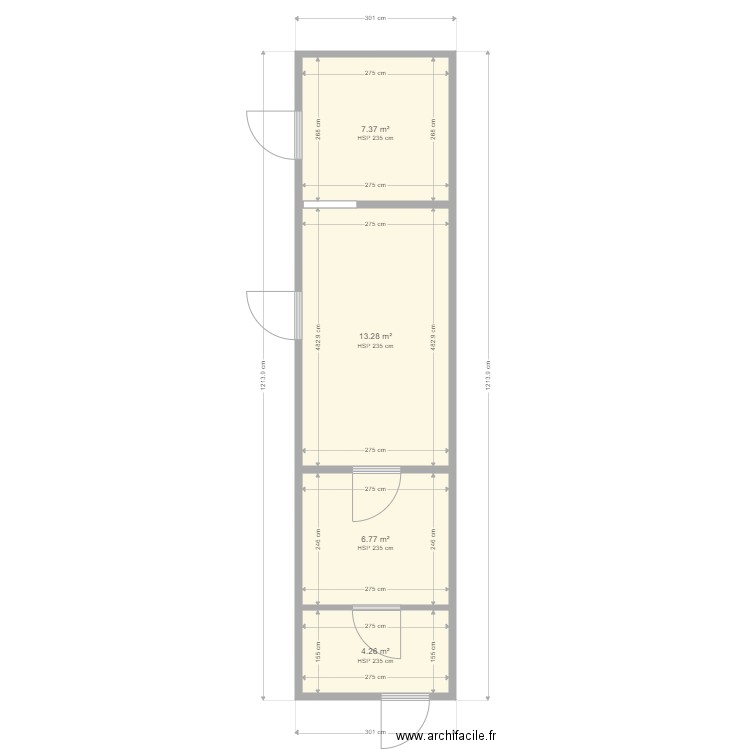 centre conditionnement final. Plan de 0 pièce et 0 m2