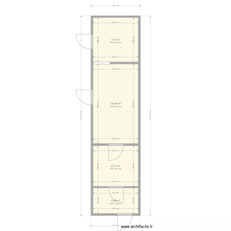 centre conditionnement final. Plan de 