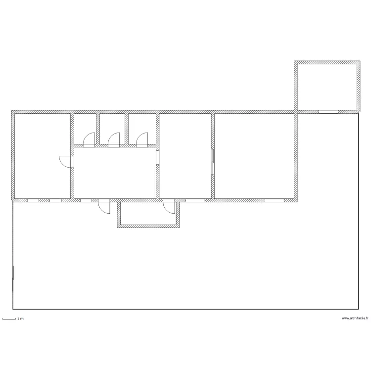 Garage Blaye. Plan de 