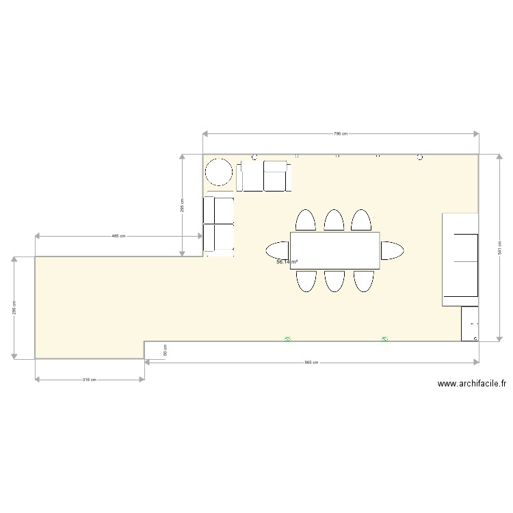 terrasse. Plan de 0 pièce et 0 m2