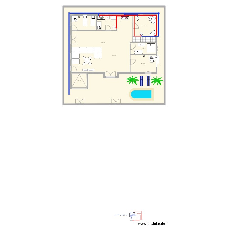 plans1. Plan de 6 pièces et 335 m2