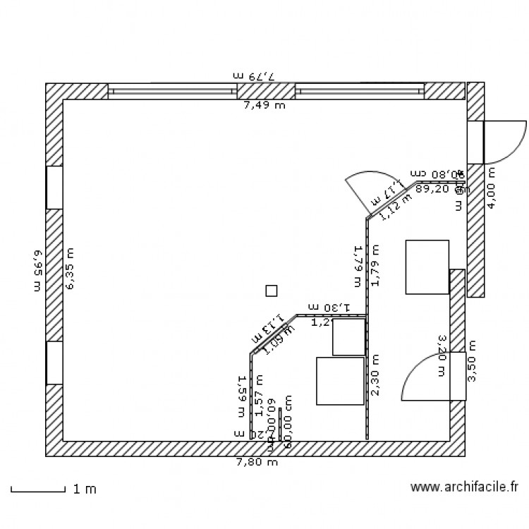 amenagarage. Plan de 0 pièce et 0 m2