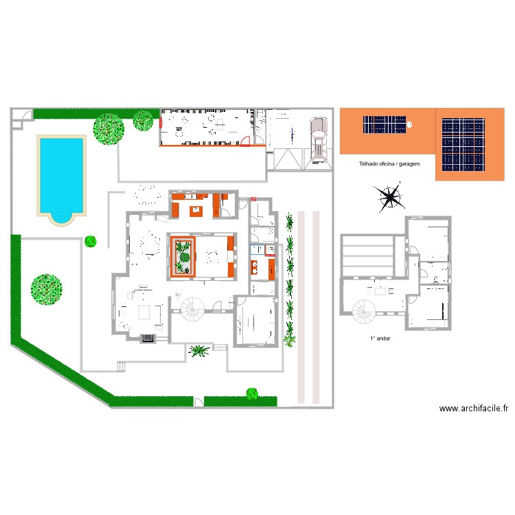 Maison Verdizela. Plan de 0 pièce et 0 m2