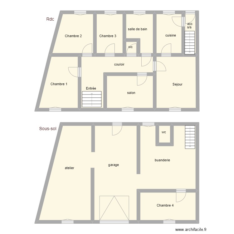 949. Plan de 0 pièce et 0 m2