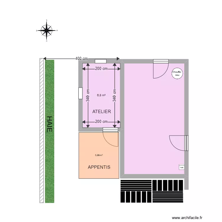 SEMEAC APPENTIS . Plan de 