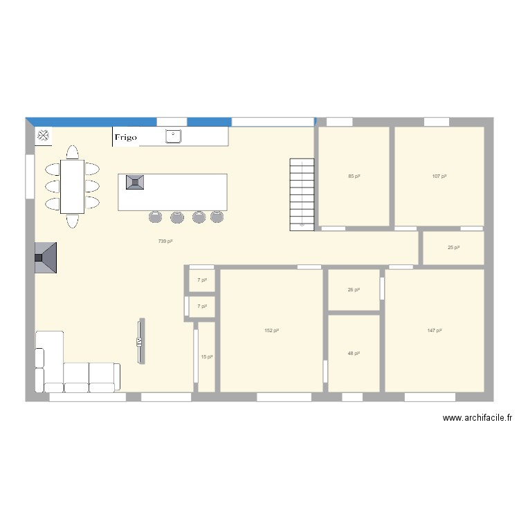 2906 courcelle. Plan de 0 pièce et 0 m2