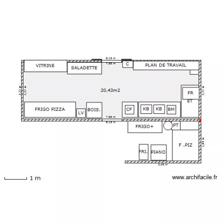 king pizza 1. Plan de 