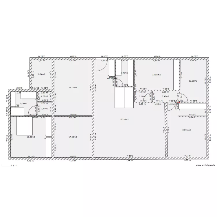 Mamega 25-09. Plan de 