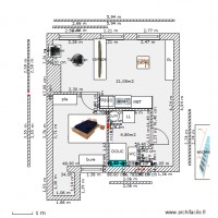 miraille 2) etage cote cour renove 2° VERS  3 AVEC MEUBLE FORM T2 noel  bis