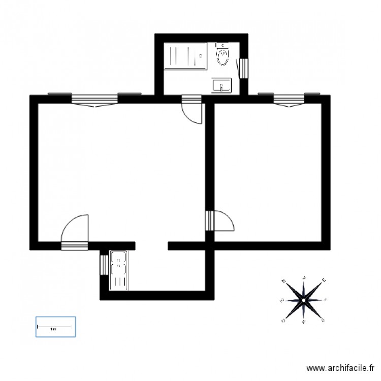 ruue des jardins  1er. Plan de 0 pièce et 0 m2