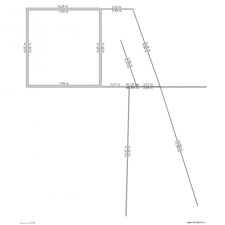 AIXMOULIN. Plan de 0 pièce et 0 m2