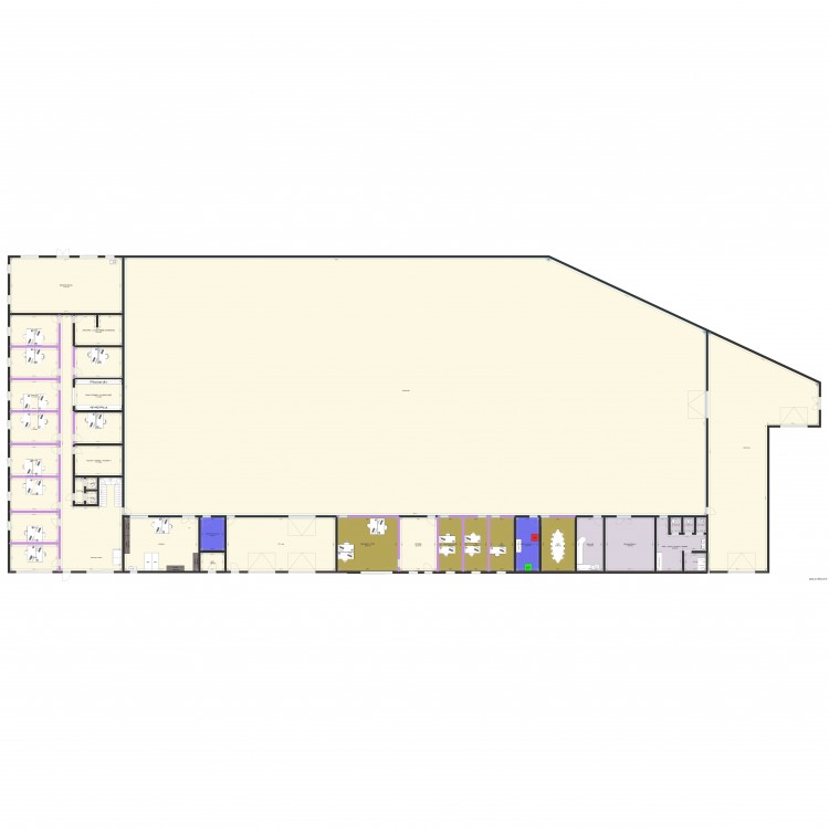 Entrepôt 395 buroLog R0. Plan de 0 pièce et 0 m2